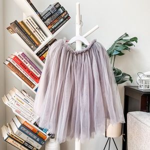 Grey Tulle skirt